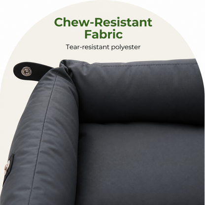 Ortekor Chew-Resistant & Washable Dog Car Seat