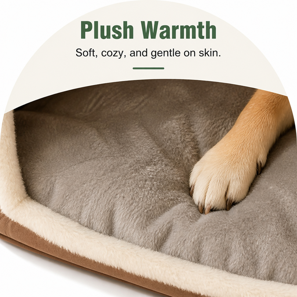 Ortekor Ultra-Large Semi-Enclosed Dog House (Removable & Washable)