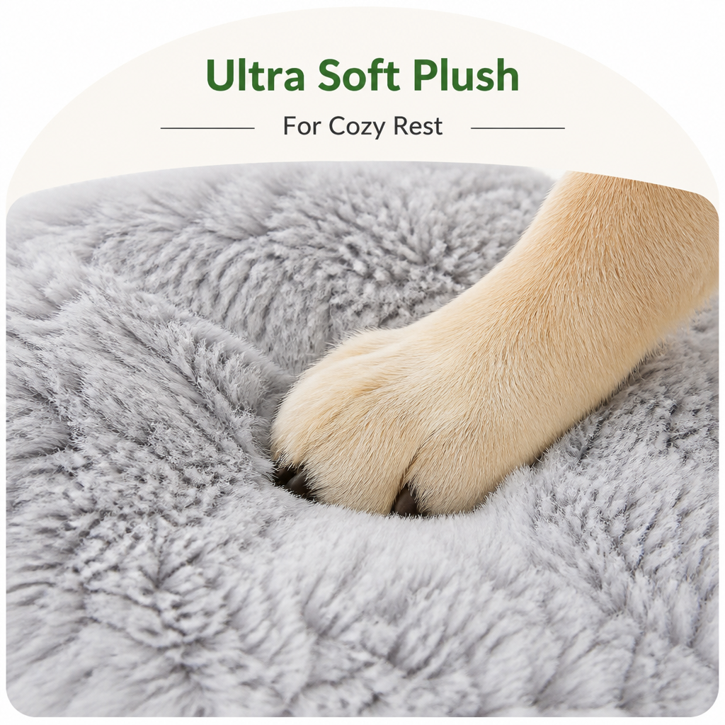 Ortekor Gradient Plush Fleece Dog Bed
