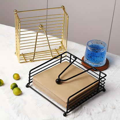 Sleek Napkin Holder for Table - Durable Iron, Modern Design