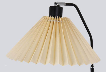 Tall Standing Lamp with Fabric Shade 59 in Adjustable 3-Color Temperature Plug-in Light for Living Room Bedroom Corner Reading Scandinavian