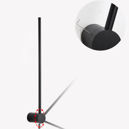 Hardwired LED Sconce Black Aluminum 24 in Contemporary Hallway Bedroom Office Reading Light 600 Lumens Warm White Neutral Dimmable Modern Fi