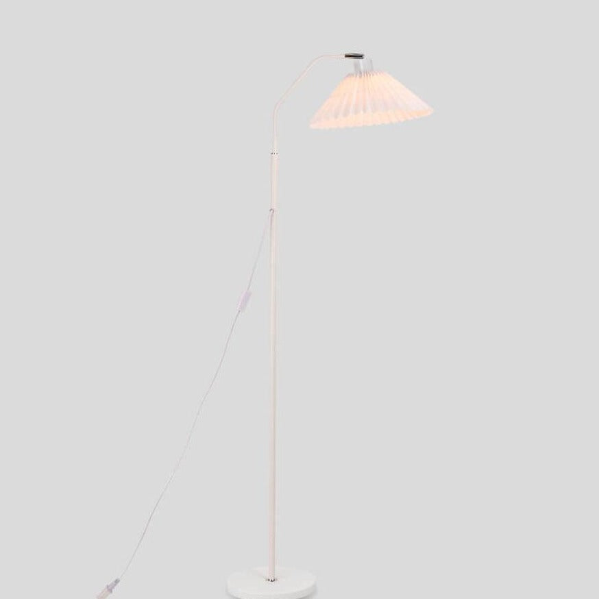 Adjustable Standing Lamp for Living Room & Bedroom 58.7 in Tall Metal Frame Black Finish E26 Socket 3 Light Temperatures LED Compatible Home