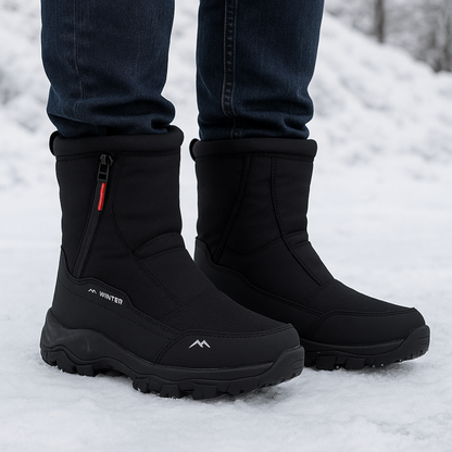 Insulated Waterproof Snow Boots for Men & Women – Winter Hiking Footwear with Anti-Slip Grip & Thermal Lining