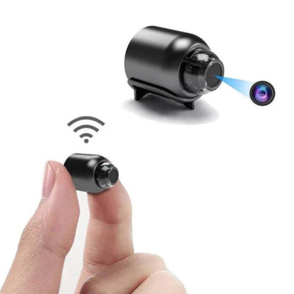 Compact WiFi Security Camera 1080P HD Motion Activated Night Vision Indoor Surveillance for Home Office Bedroom Nanny Cam Wireless Remote
