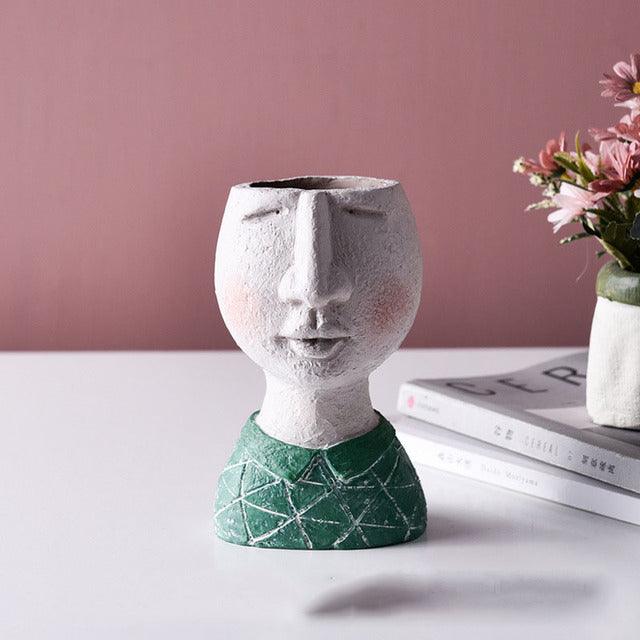 Persona Caricature Sculpture Pot
