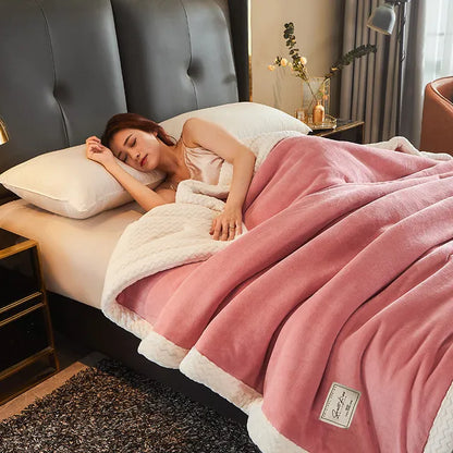 Ultra-Soft Fleece Throw Blanket for Couch & Bed – Cozy Winter Warmth & Modern Comfort for Living Room, Bedroom & Home Decor
