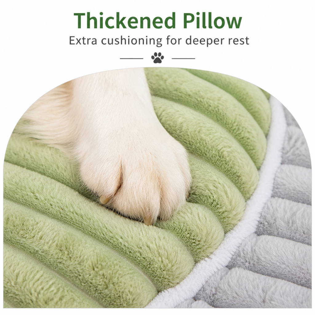 Ortekor Thickened Pillow & Anti-Skid Dog Bed (Detachable Cover)