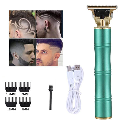 Cordless T-Blade Hair Trimmer for Precision Cuts, Beards, Edges & Detail Work – Rechargeable Men's Grooming Clipper for Home & Travel Use