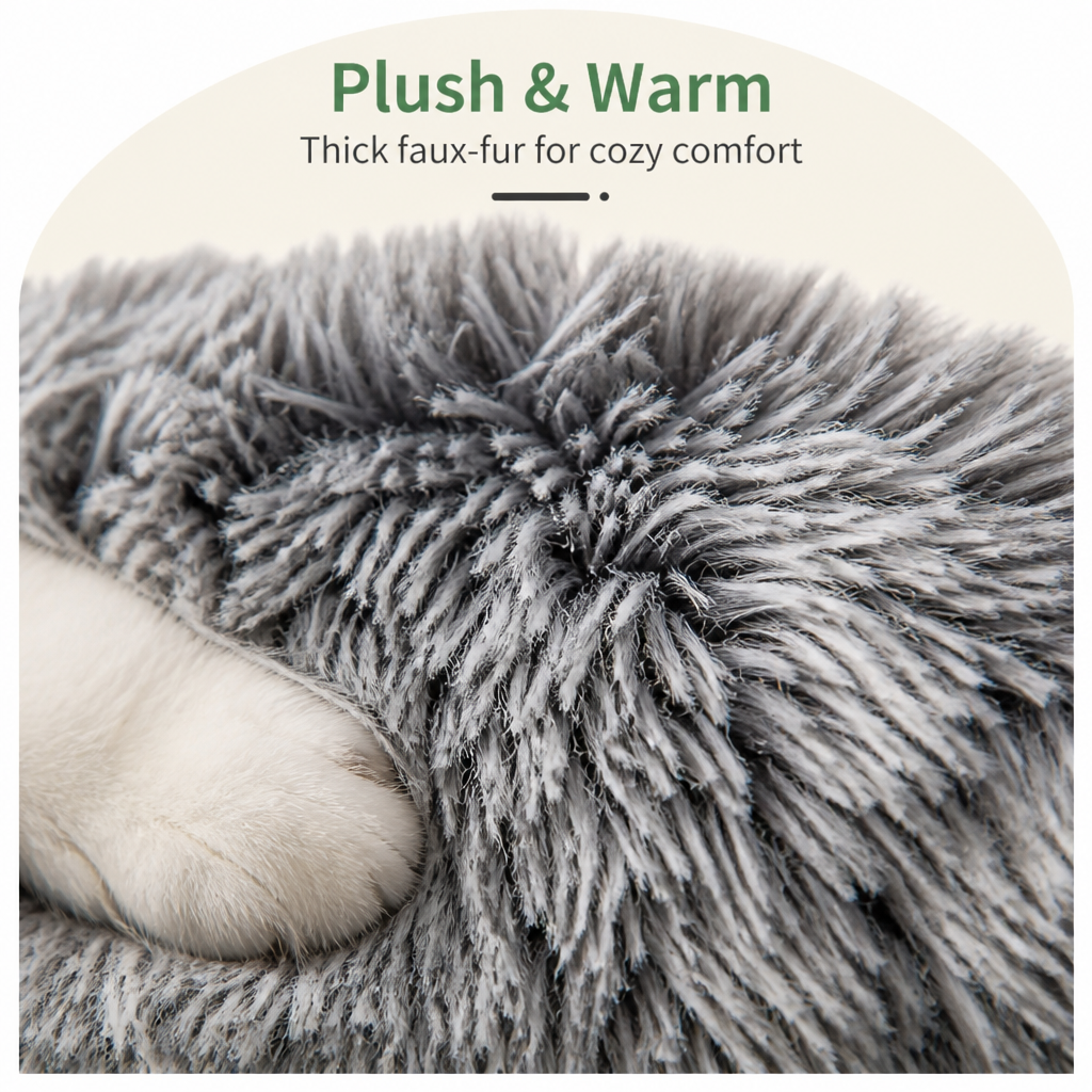 Ortekor Warmth-Retaining Polyester Hooded Pet Nest