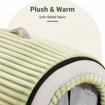 Ortekor Insulated Washable Pet Cave Bed (Removable Cover)