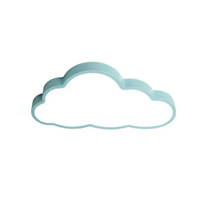 Cloud-Shaped LED Ceiling Light for Kids Rooms – Soft Warm Glow, Modern Playful Nursery Lighting Fixture, Energy-Efficient Acrylic Flush