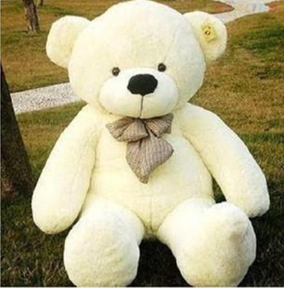 Oversized Plush Bear Stuffed Animal – Huggable Jumbo Companion for Kids & Adults – Ultra Soft Cuddle Buddy for Bedroom Decor
