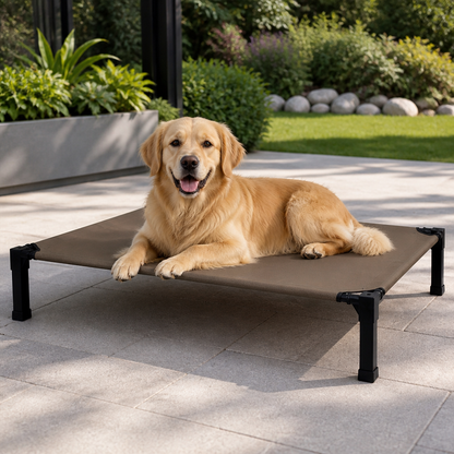 Ortekor Elevated Washable Breathable Mesh Dog Bed