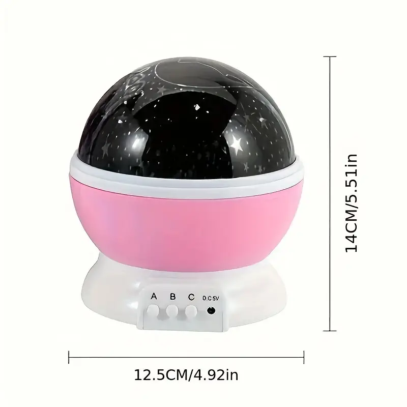 Soothing Galaxy Night Lamp with Music and Starry Sky