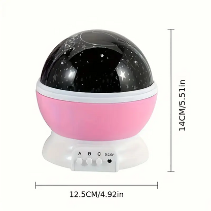 Soothing Galaxy Night Lamp with Music and Starry Sky
