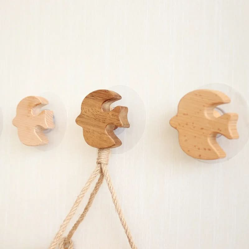 WOODFIN – Wooden Animal Wall Hook
