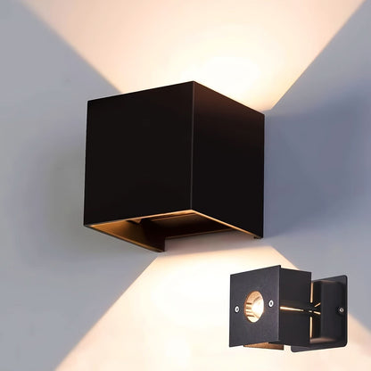 Lumeora - Square Up and Down Outdoor Wall Light