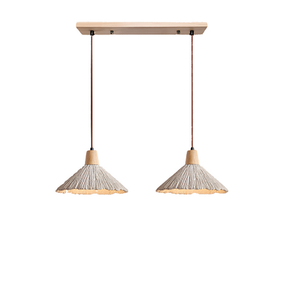 Cream Concrete Hanging Light Fixture 14 in Sculptural Kitchen Island Pendant Dome Lamp Hardwired Modern Farmhouse Dining Room Overhead Ceili