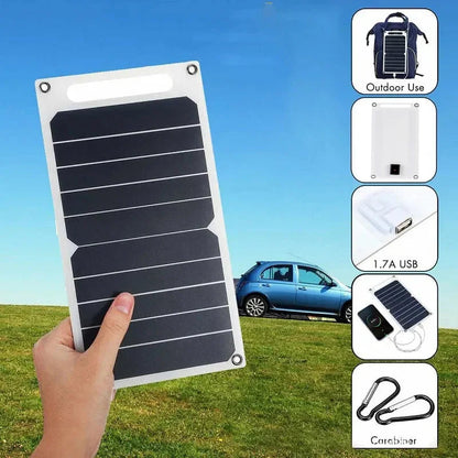 30W Solar Panel | Ultralight Design with USB Connection | Portable Solar Power for Outdoor Adventures