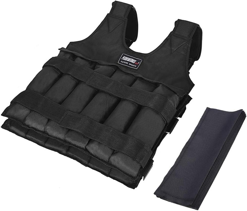 Progressive Resistance Training Vest with Adjustable Load Capacity Up to 65 lb for Running Walking Strength Workouts Cardio HIIT