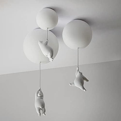 Fun Bear Shaped Ceiling Lamp