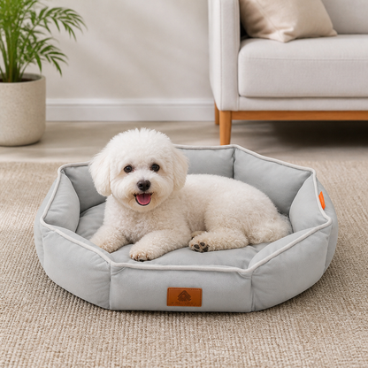 Ortekor All-Season Plush Donut Pet Bed