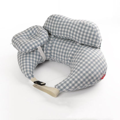 Adjustable Infant Feeding Cushion with Waist Belt – Ergonomic Support for Breastfeeding & Bottle Feeding, Multi-Use Baby Positioning