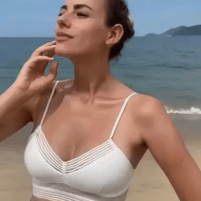 Wireless Lace Bra Lift & Smooth Breathable Nylon