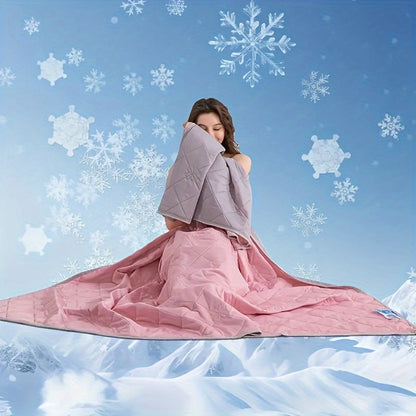 Reversible Summer Comforter – Lightweight Quilted Bedspread for Year-Round Cooling Comfort in Twin Queen King Sizes
