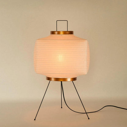 Geometric Paper Lantern Stand Lamp White 24 inch Tall Zen Décor Soft Glow Minimal Japanese Ambient Light Reading Nook Bedroom Living Space
