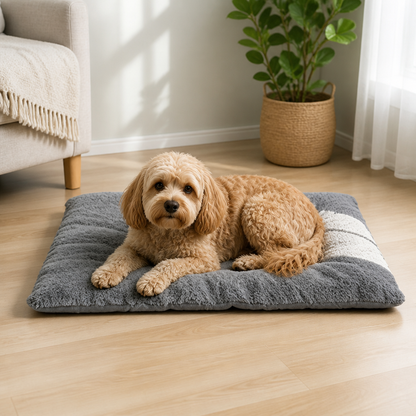 Ortekor Plush Polyester & Insulated Fill Dog Bed