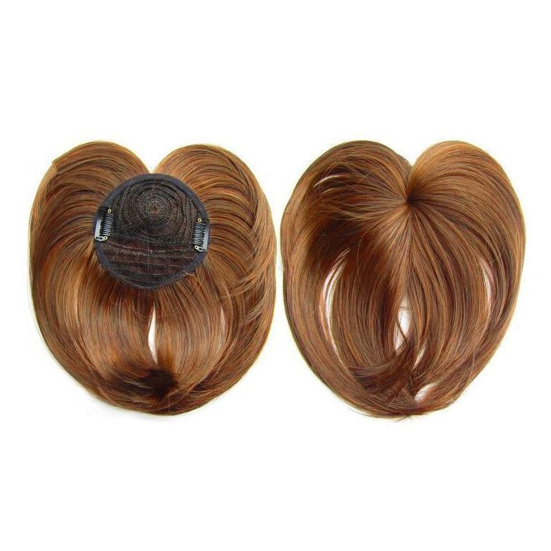 Human Hair Crown Topper Clip-In Hairpiece for Thinning Hair and Hair Loss Coverage Women's