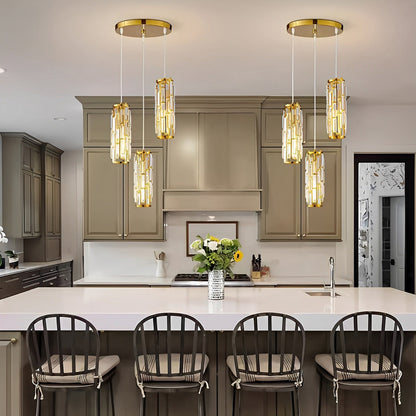 Glass Drop Ceiling Light Fixture E27 Adjustable Height Kitchen & Dining Room Task Lighting Industrial Modern Retro Style Iron Frame Warm Whi
