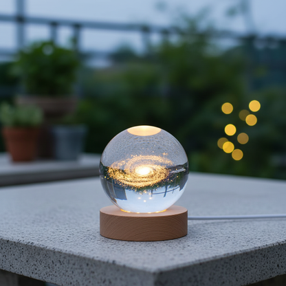 3D Engraved LED Lamp - Night Light with Warm White Glow - Home Decor