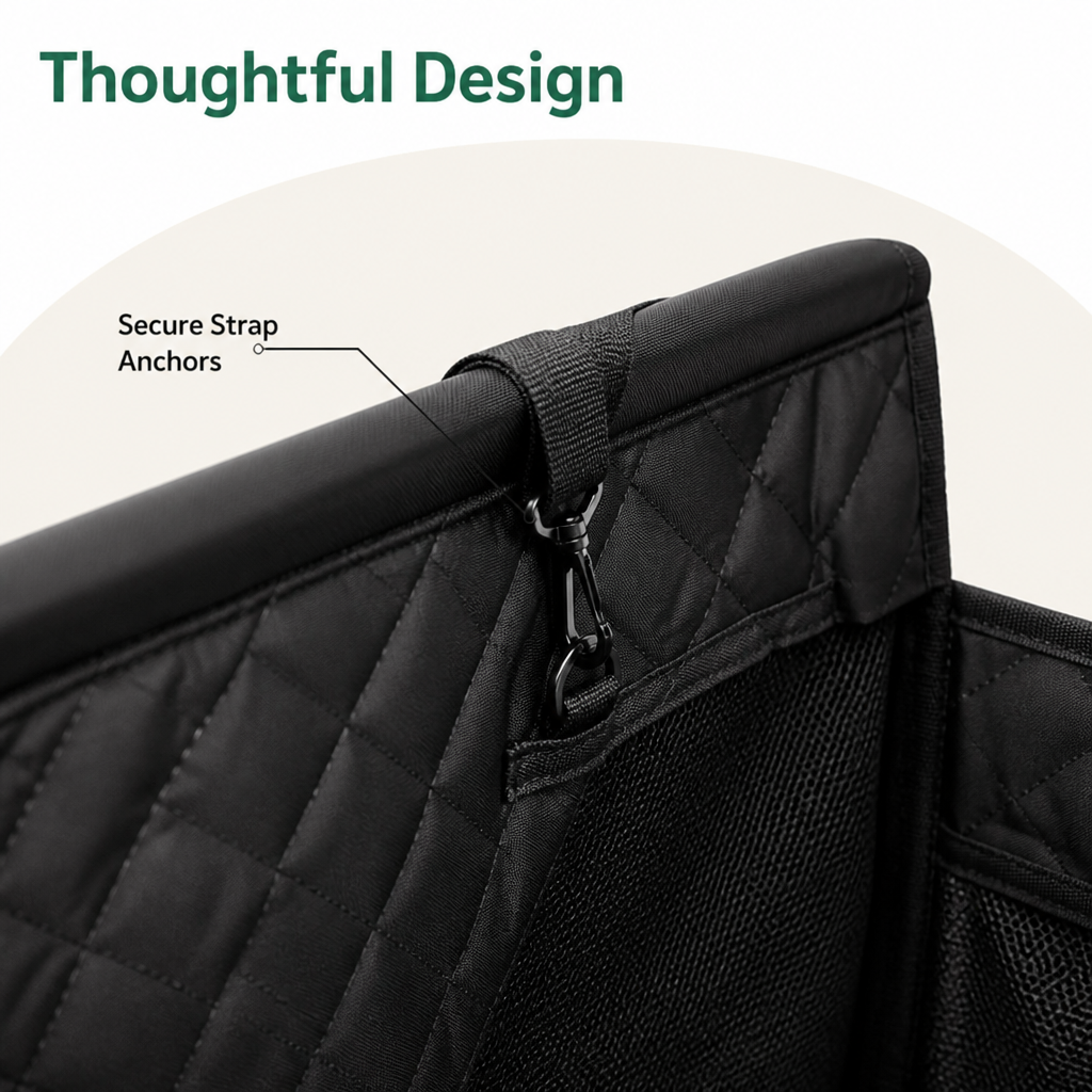 Ortekor Hard Base & Rear Expanders Car Seat Cover (Large)