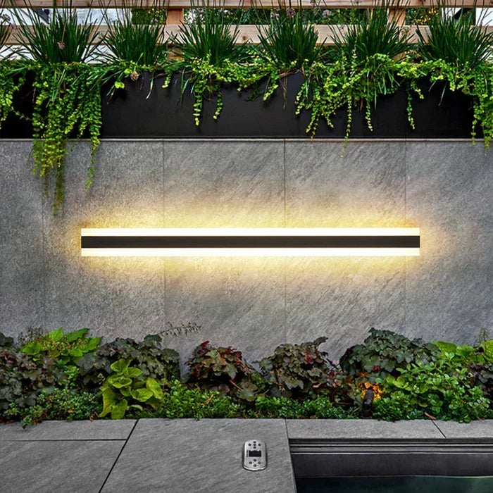 Outdoor Wall Light Fixture Weatherproof Modern Linear Design for Porch Patio Garden Entryway AC 85-265V Iron Acrylic in Warm White or Cool