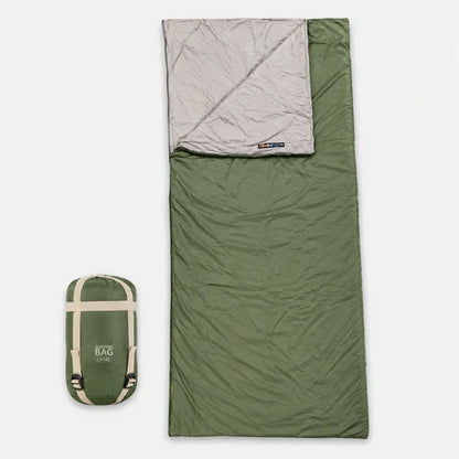 Lightweight Camping Sleep Sack with Compression Carry Bag for Backpacking & Hiking Trips