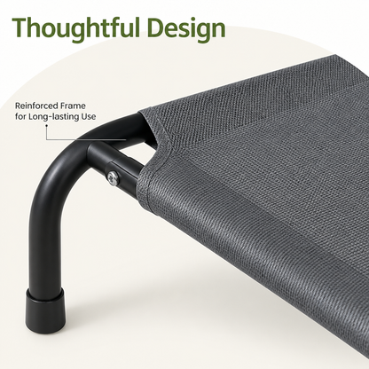 Ortekor Cooling Breathable Mesh Elevated Dog Bed