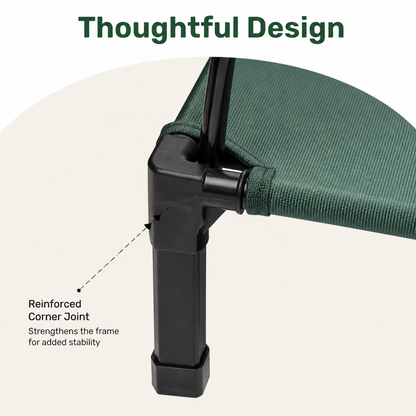 Ortekor Elevated Cooling Portable Nylon Dog Cot