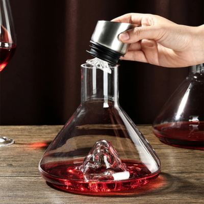 Red Wine Carafe and Aerator Set – Decanter for Enhanced Flavor