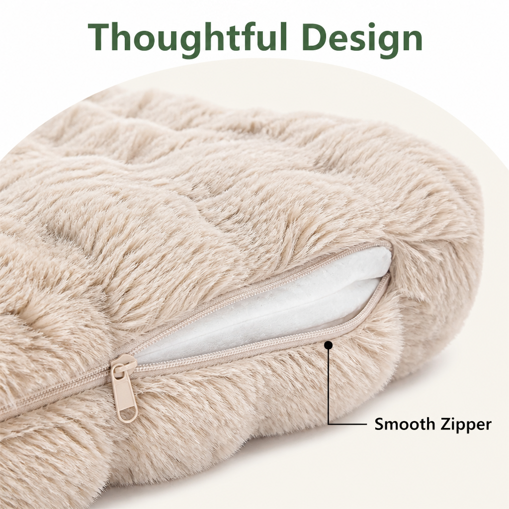 Ortekor Thick Polyurethane Foam & Removable Cover Dog Bed