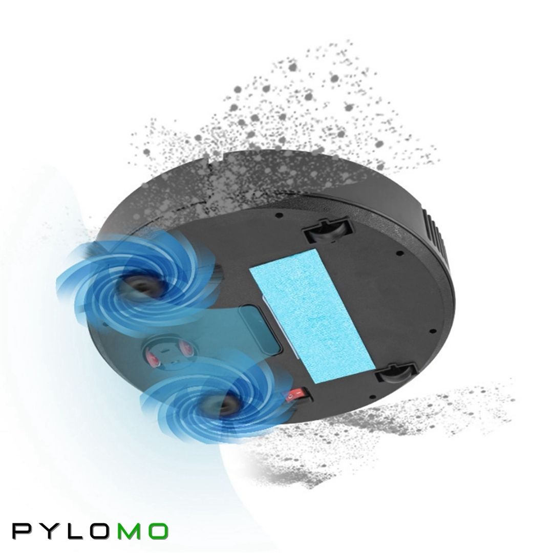 Robot Vacuum & Mop Combo for Hardwood Floors, Tile & Carpet – Slim Design, Pet Hair Removal, Allergen Filter, Quiet Clean