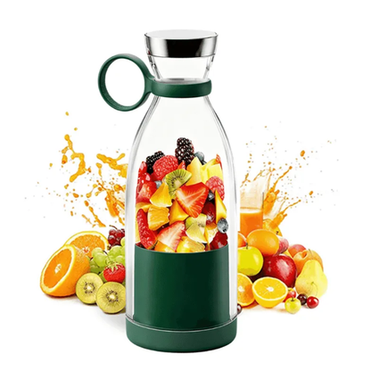 Rechargeable Personal Blender Bottle with USB Charging for Smoothies Shakes & Protein Drinks – Portable Single Serve Blender Mixer Cup for
