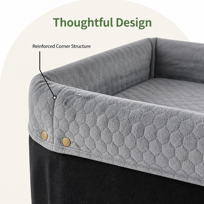 Ortekor Non-Slip Memory Foam & Adjustable Straps Booster Seat (Removable Cover)