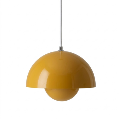 Hanging Planter Light Fixture with Built-In Pot for Indoor Plants & Modern Scandinavian Farmhouse Decor