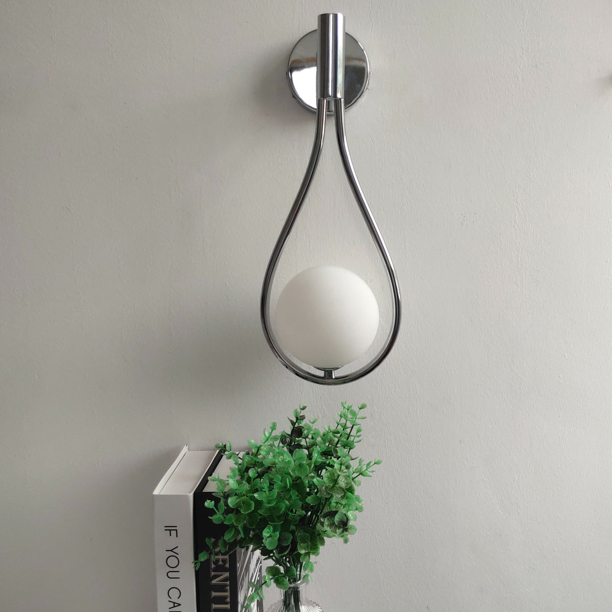 Metal Wall Sconce Minimalist Lamp Gold Black Silver Finish Hardwired Fixture Bedroom Hallway Living Room Dining Room Sconce