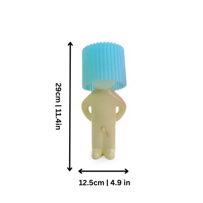 Playful Mood Light Desk Lamp with Cheeky Face Design for Home Office, Bedroom & Living Room
