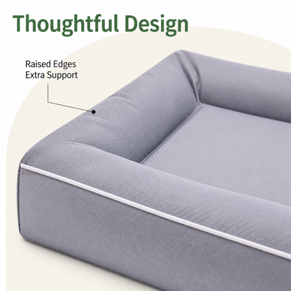 Ortekor All-Season Polyester & Non-Slip Dog Bed