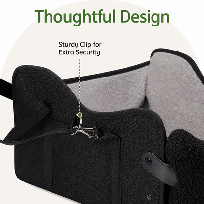 Ortekor Adjustable Height & Safety Harness Car Booster Seat